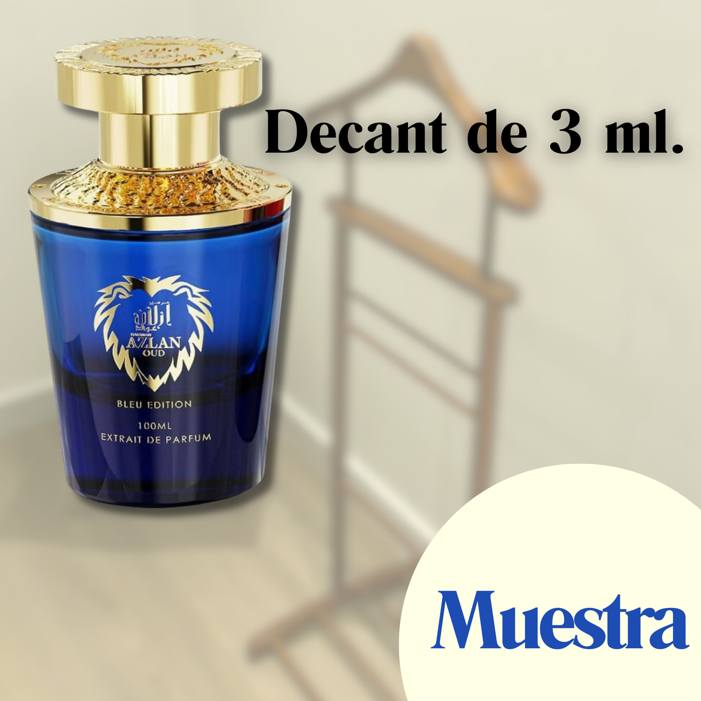 MUESTRA DE AZLAN OUD BLEU EDITION