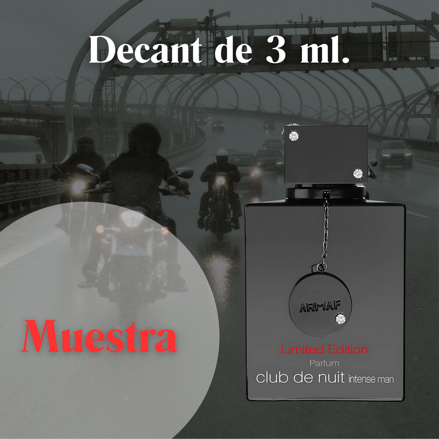 MUESTRA DE CLUB DE NUIT INTENSE MAN LIMITED EDITION